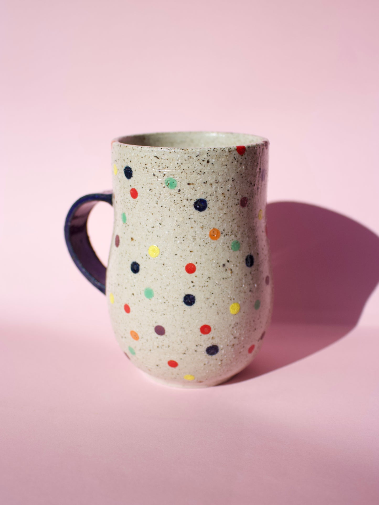 Blue Confetti Mug