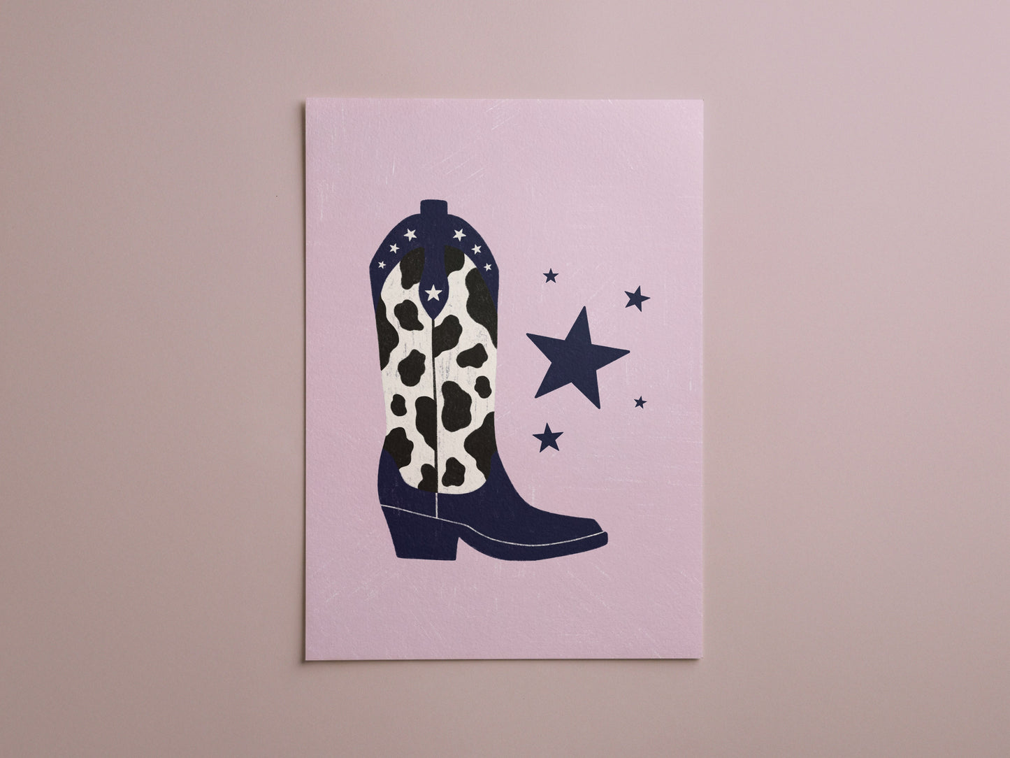 Cowboy Boot Art Print