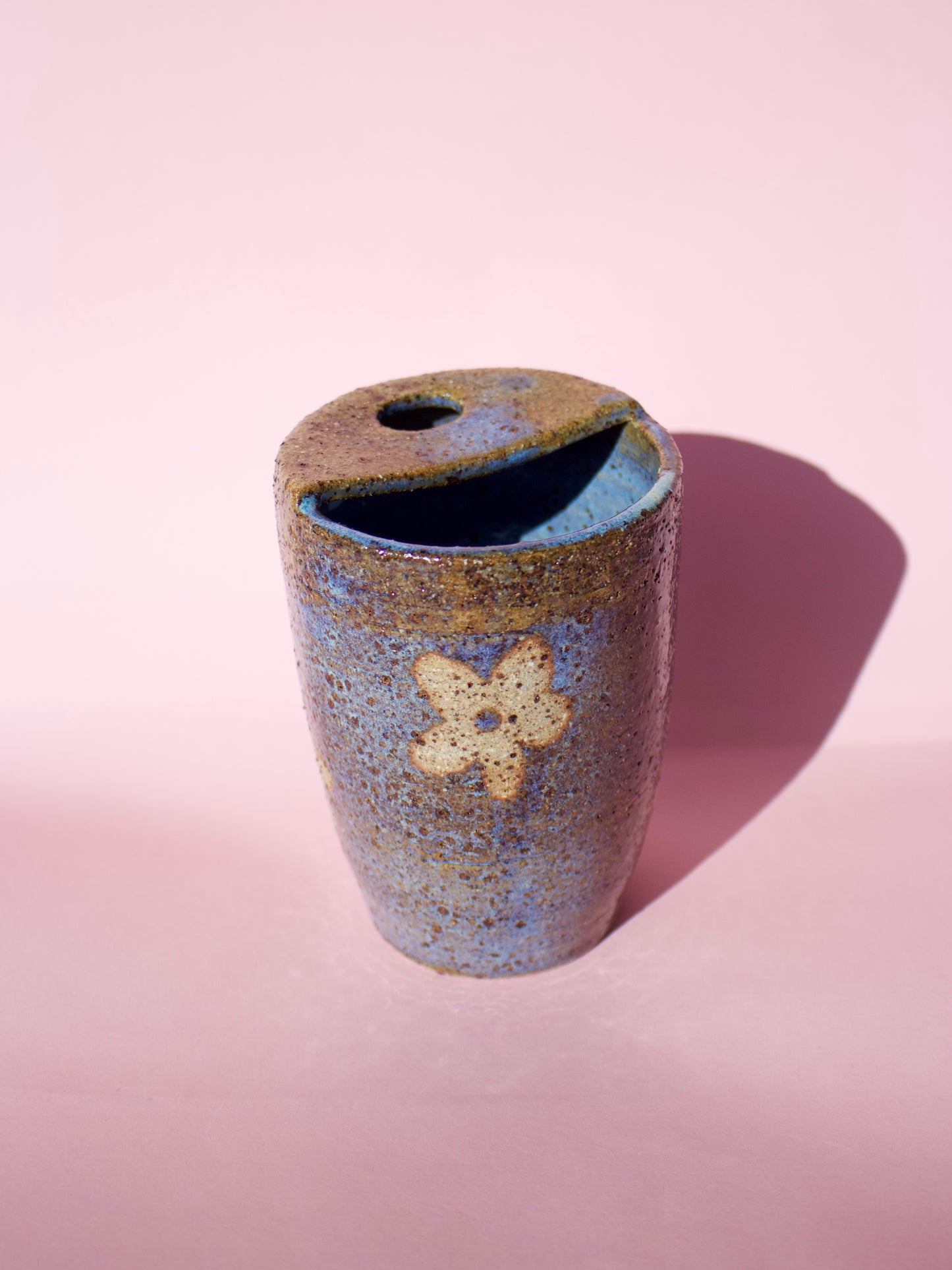 Hyacinth Blue Travel Mug