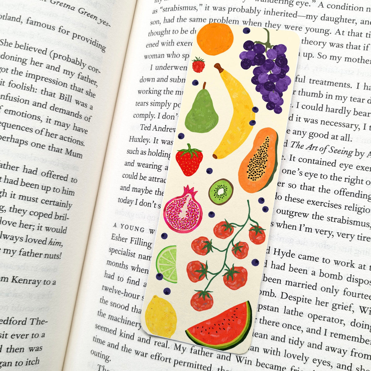 Groceries Bookmark