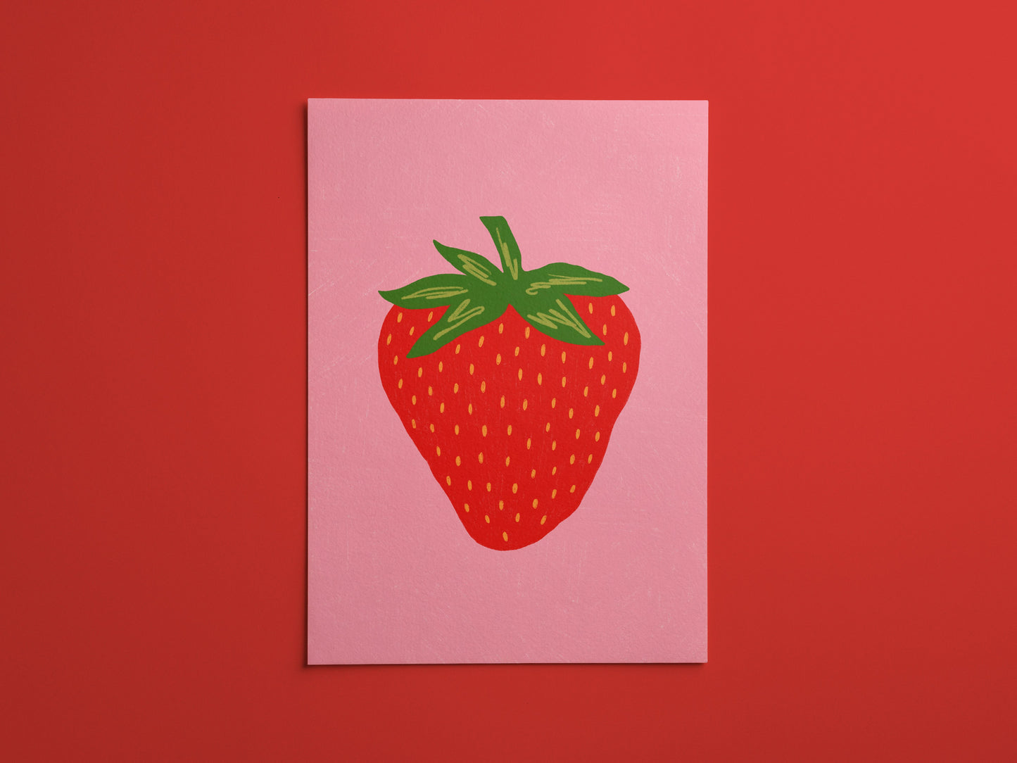 Strawberry Art Print
