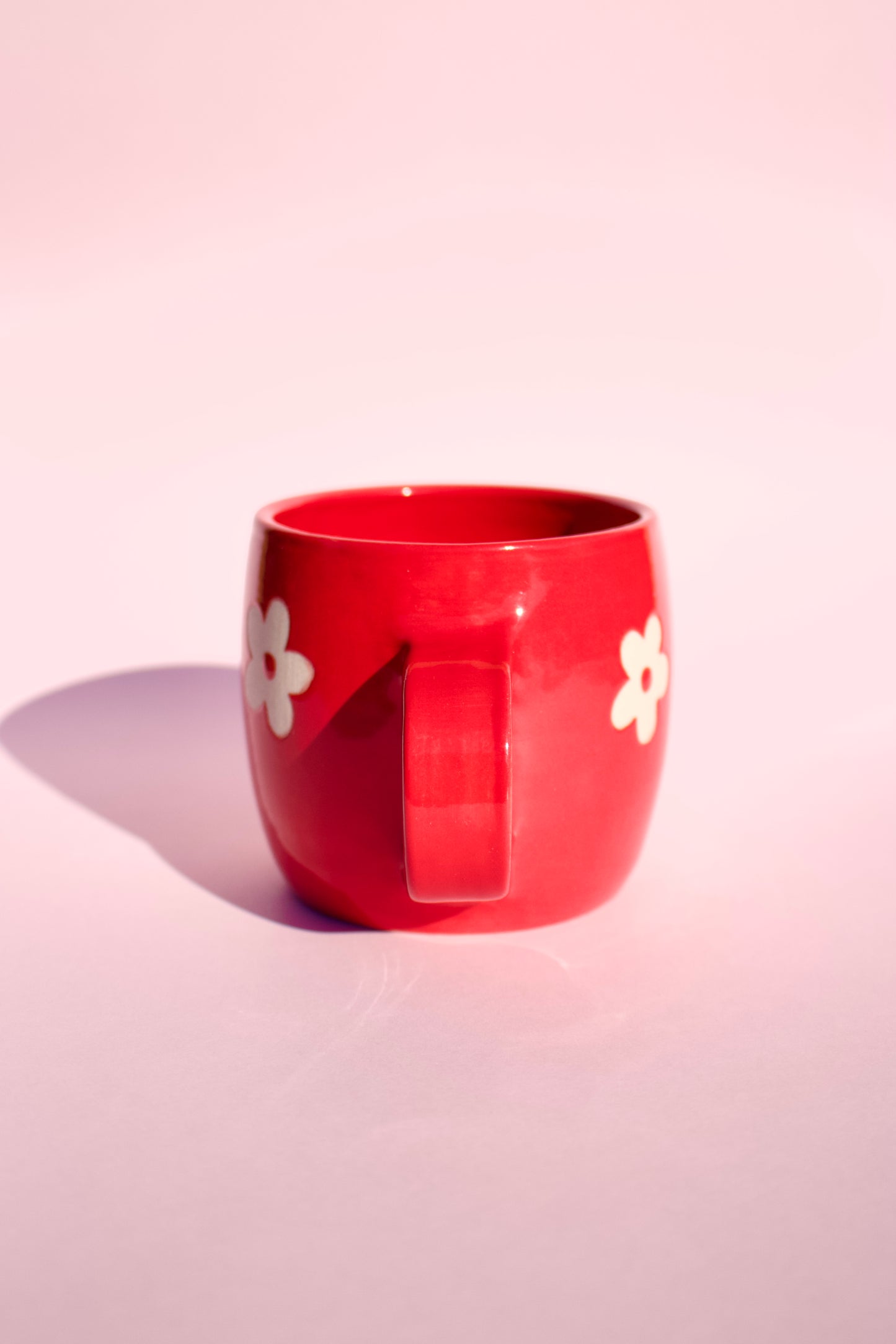 Red Daisy Mug