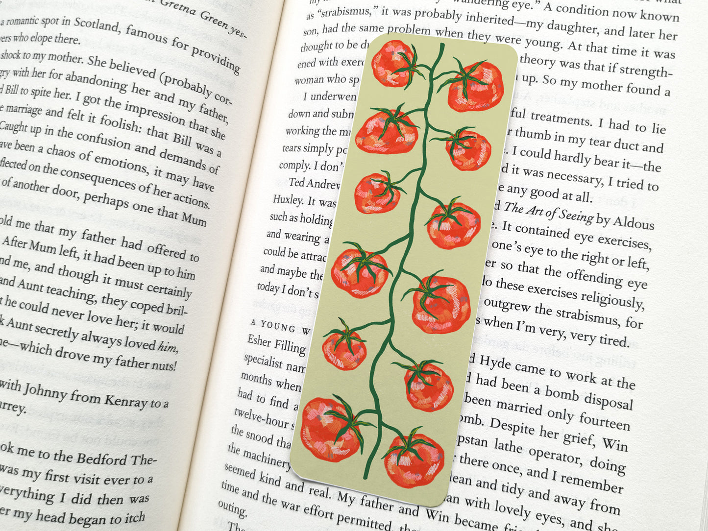 Tomato Bookmark
