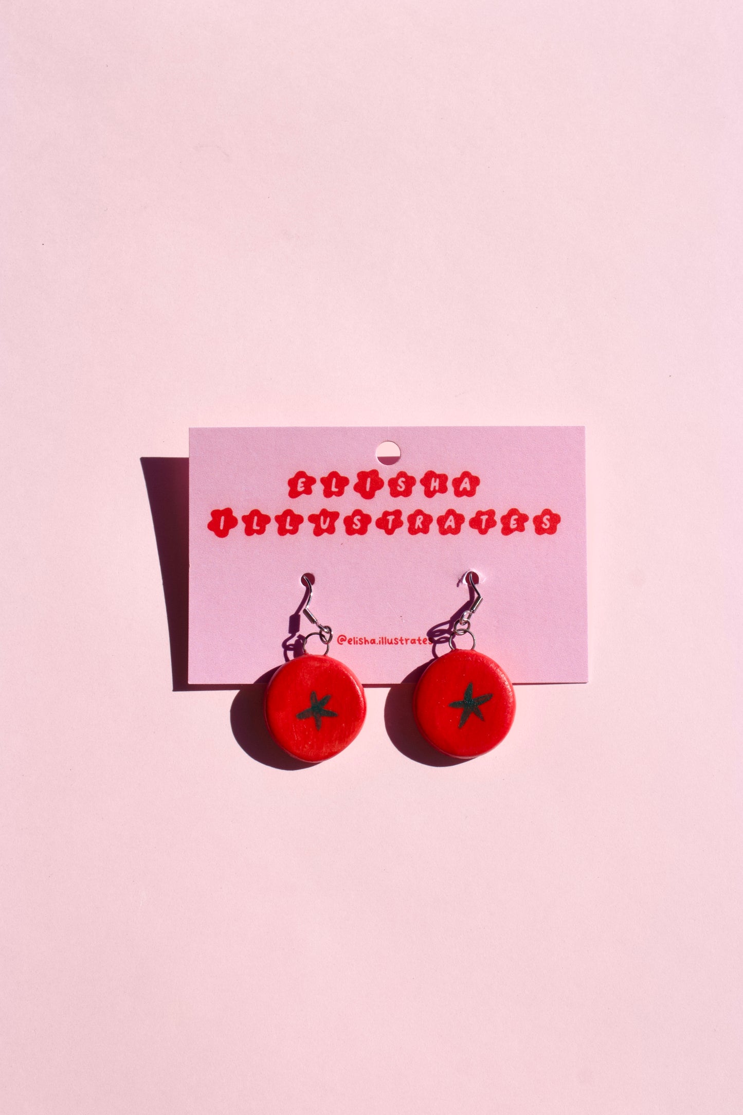Mini Tomato Earrings