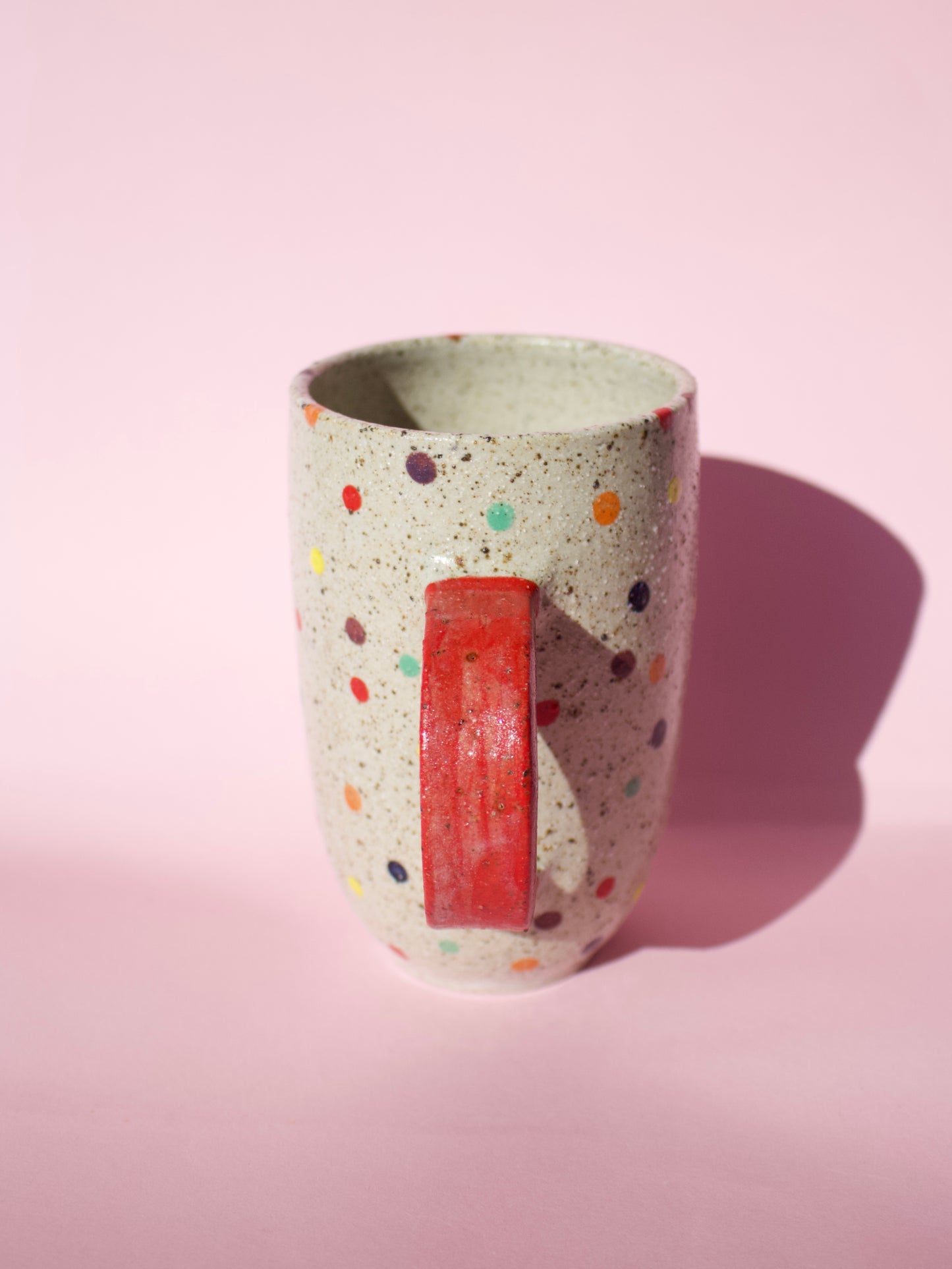 Red Confetti Mug