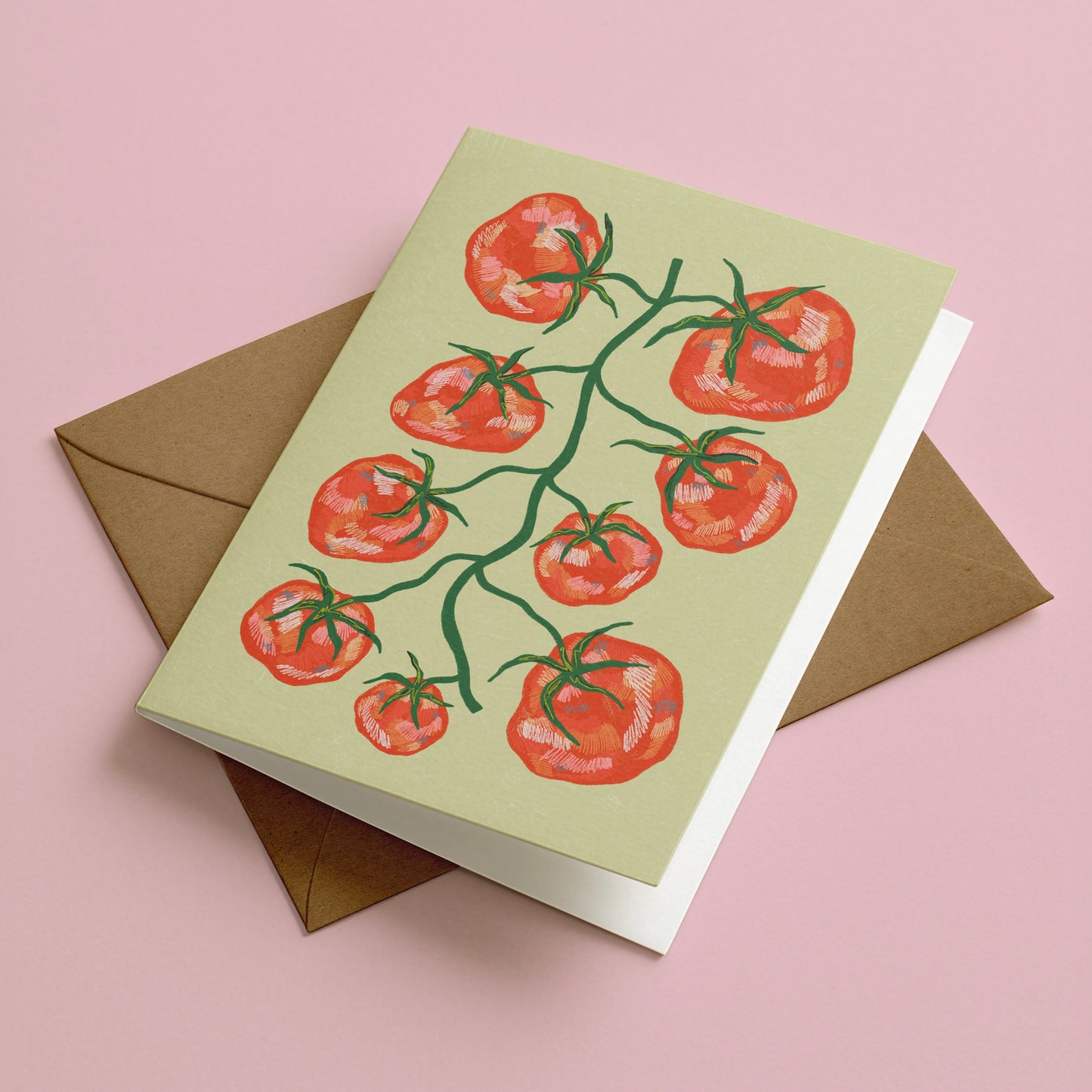 Tomato Greeting Card