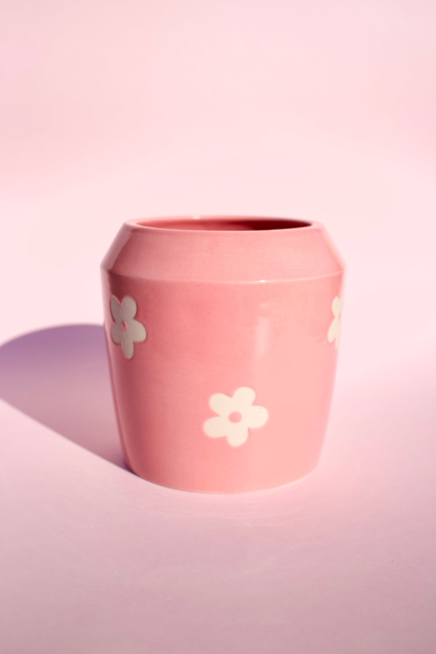 Pink Daisy Vase