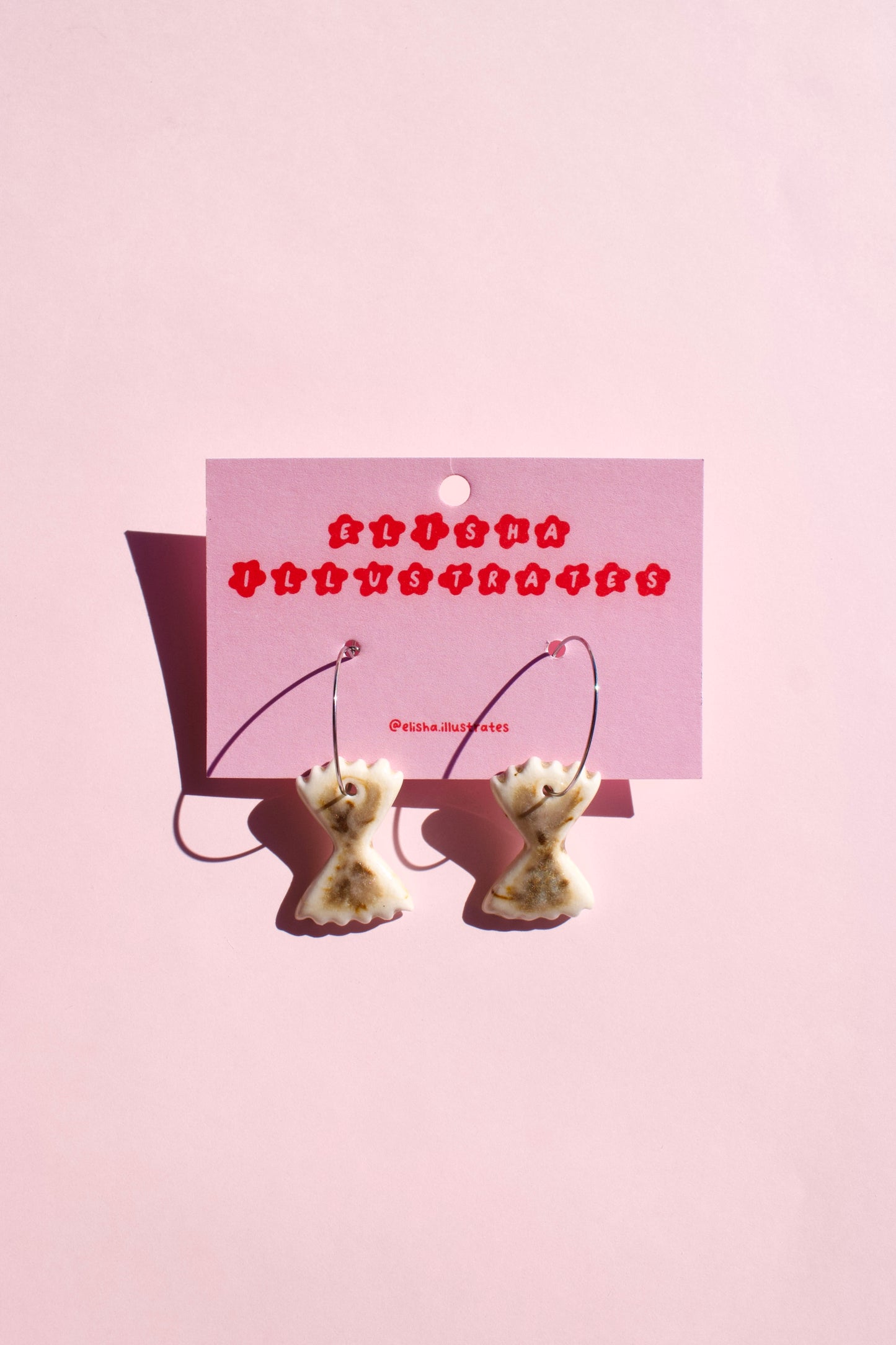 Pasta Earrings