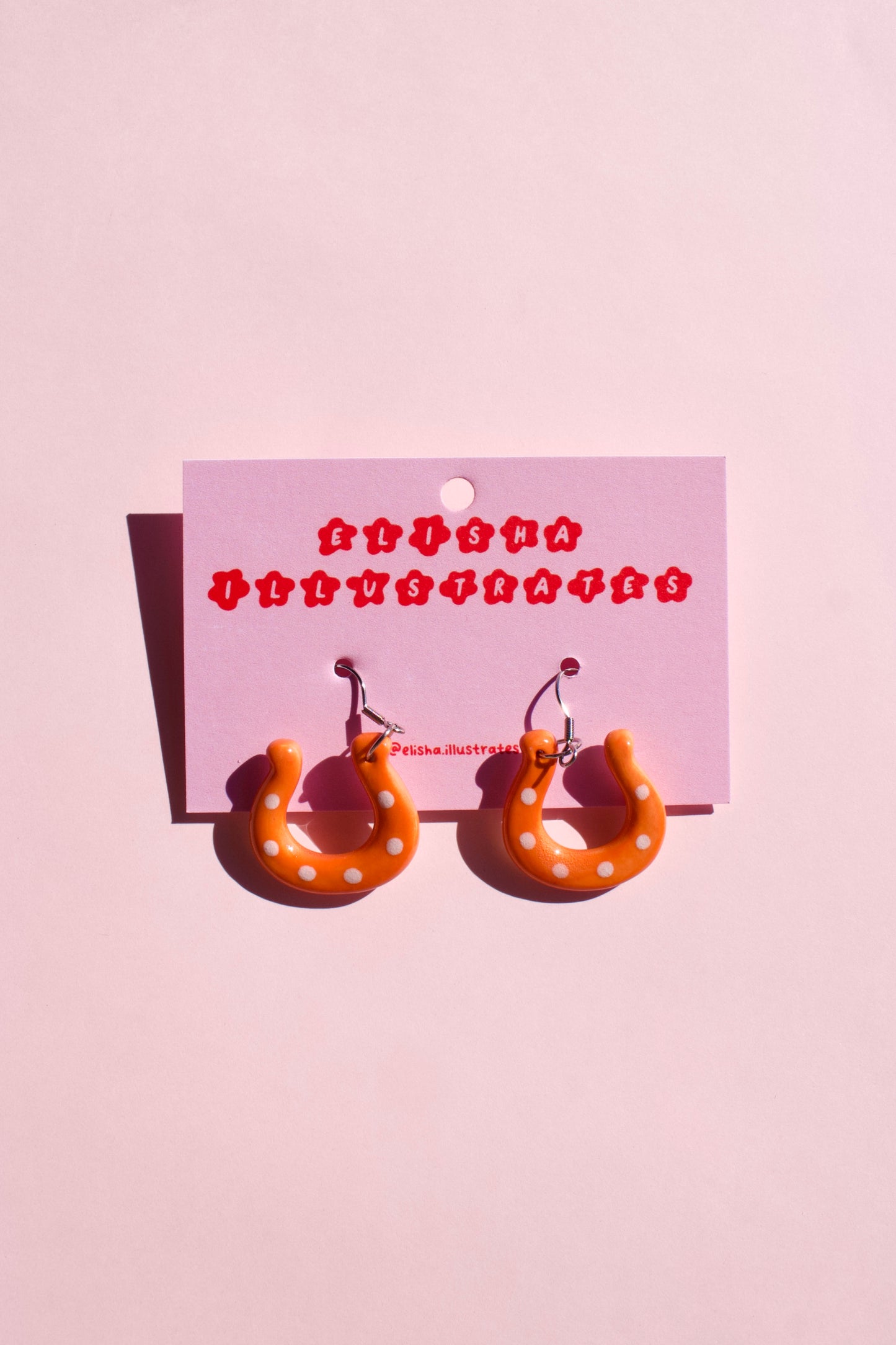 Mini Horseshoe Earrings