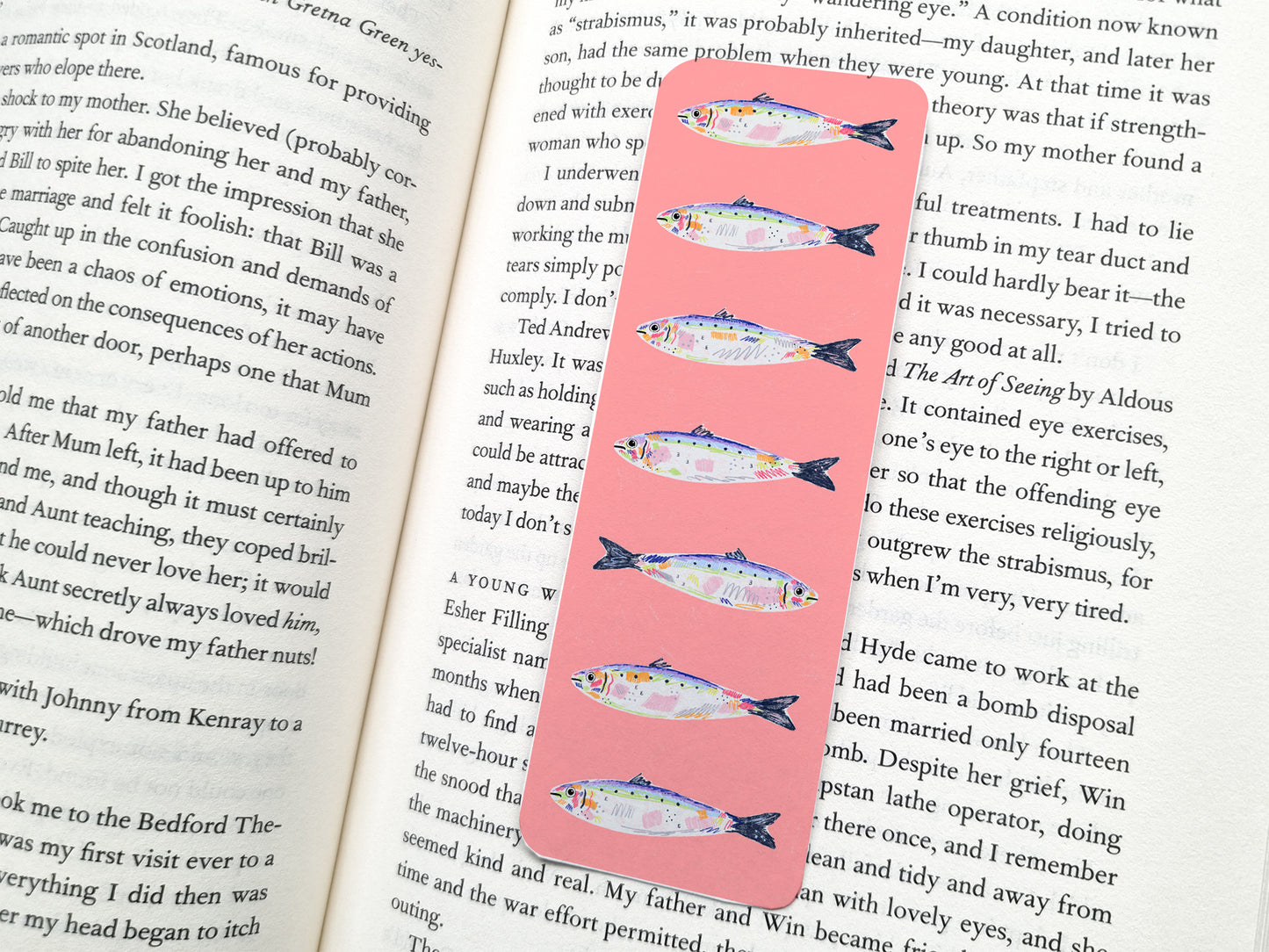 Sardine Bookmark