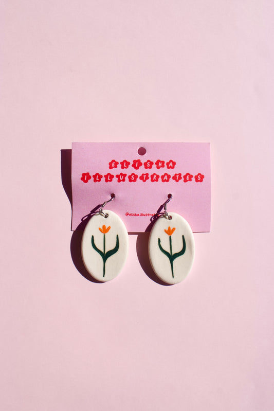 Tulip Earrings