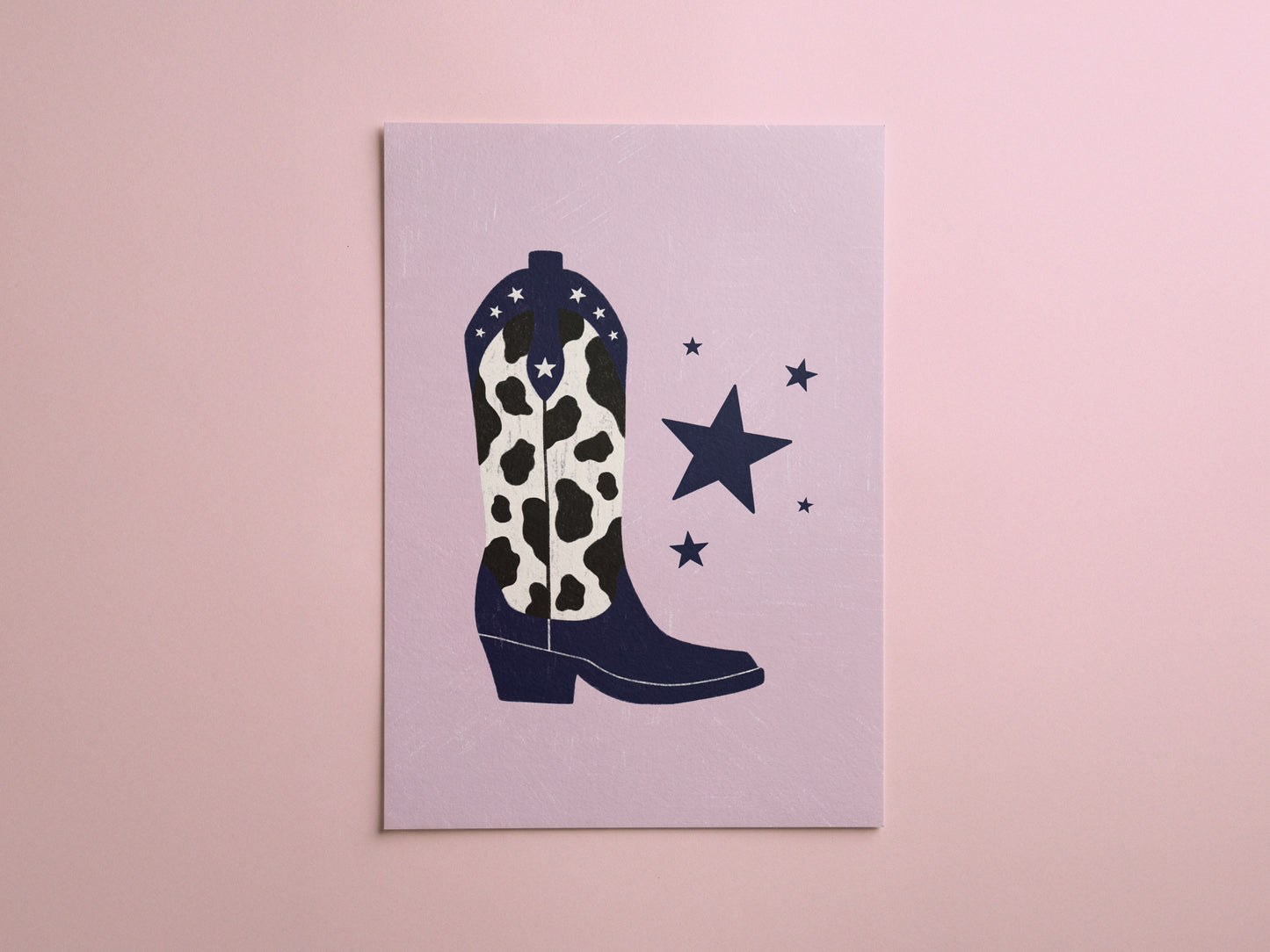 Cowboy Boot Art Print