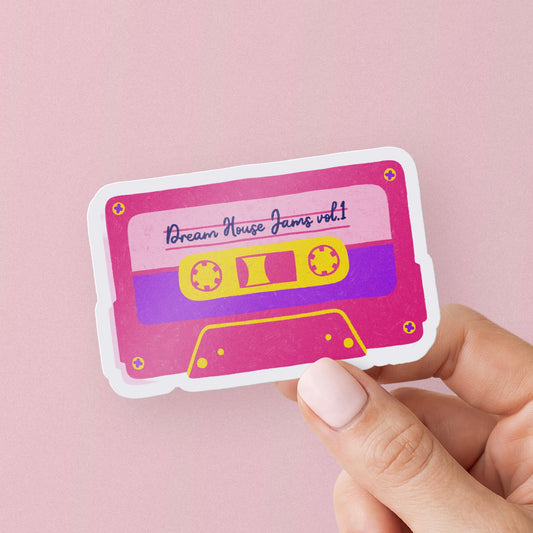 Cassette Tape Sticker