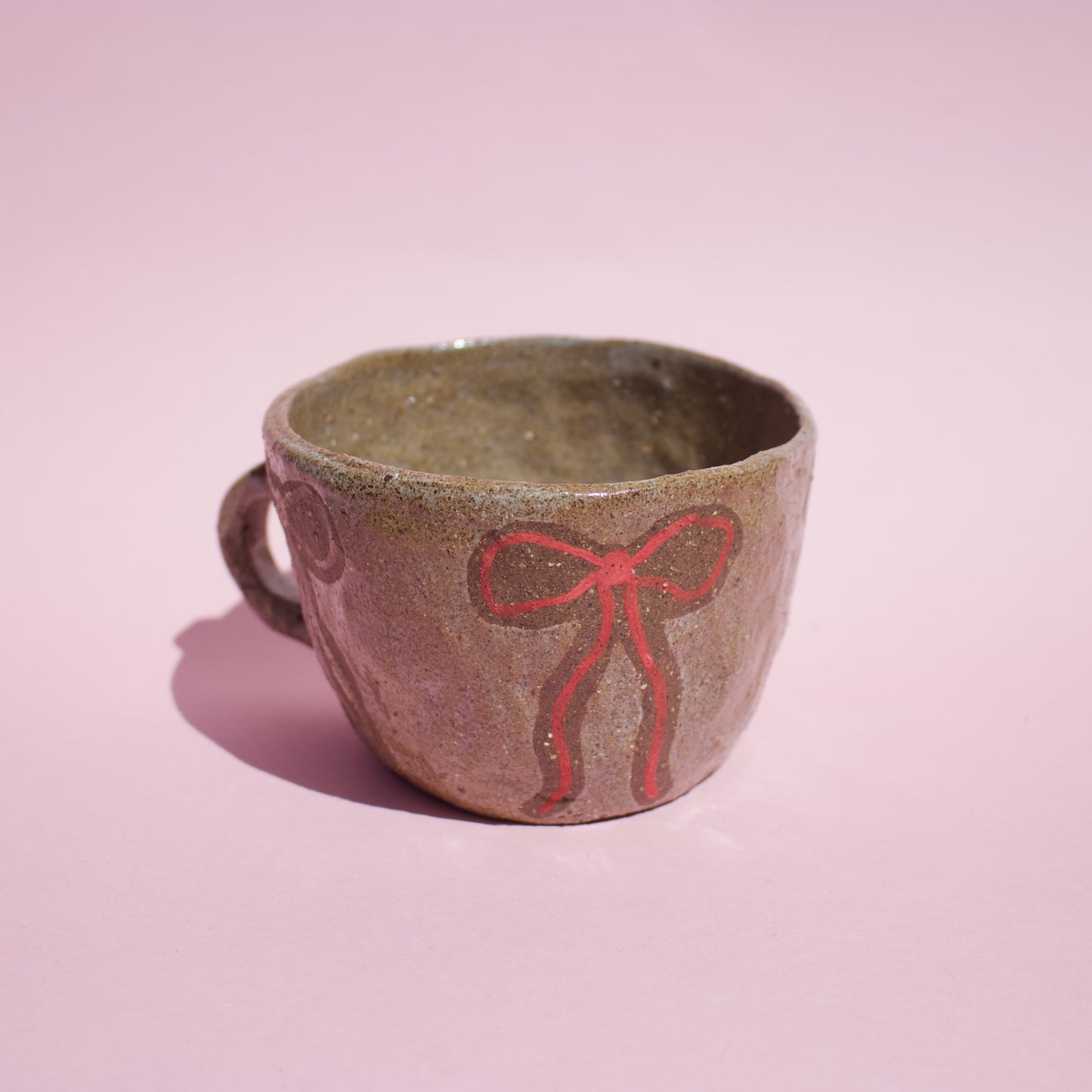 Pink & Red Bow Mug