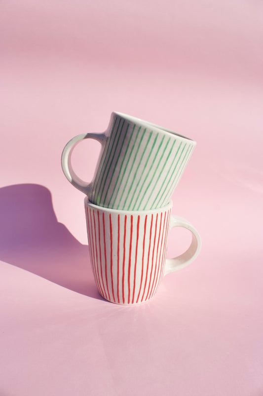 Striped Mugs