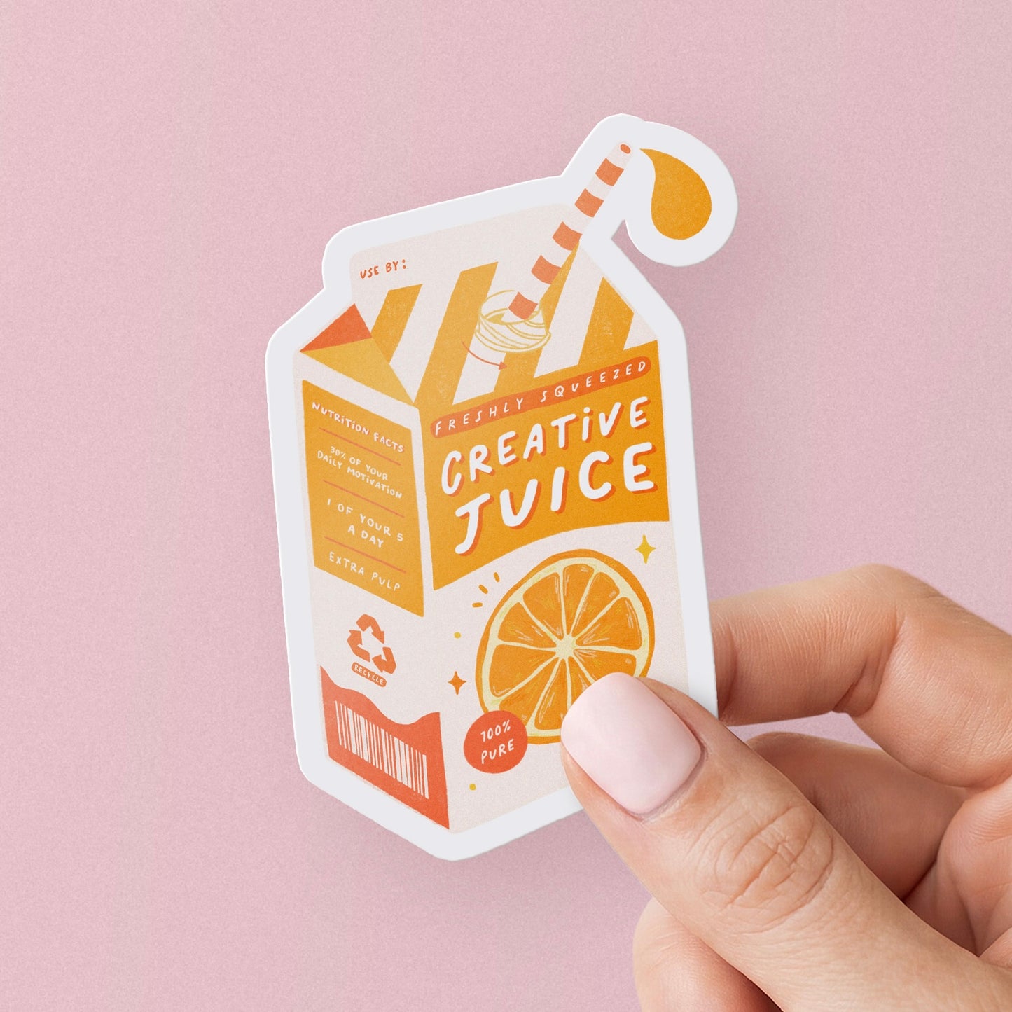 Creative Juice Sticker