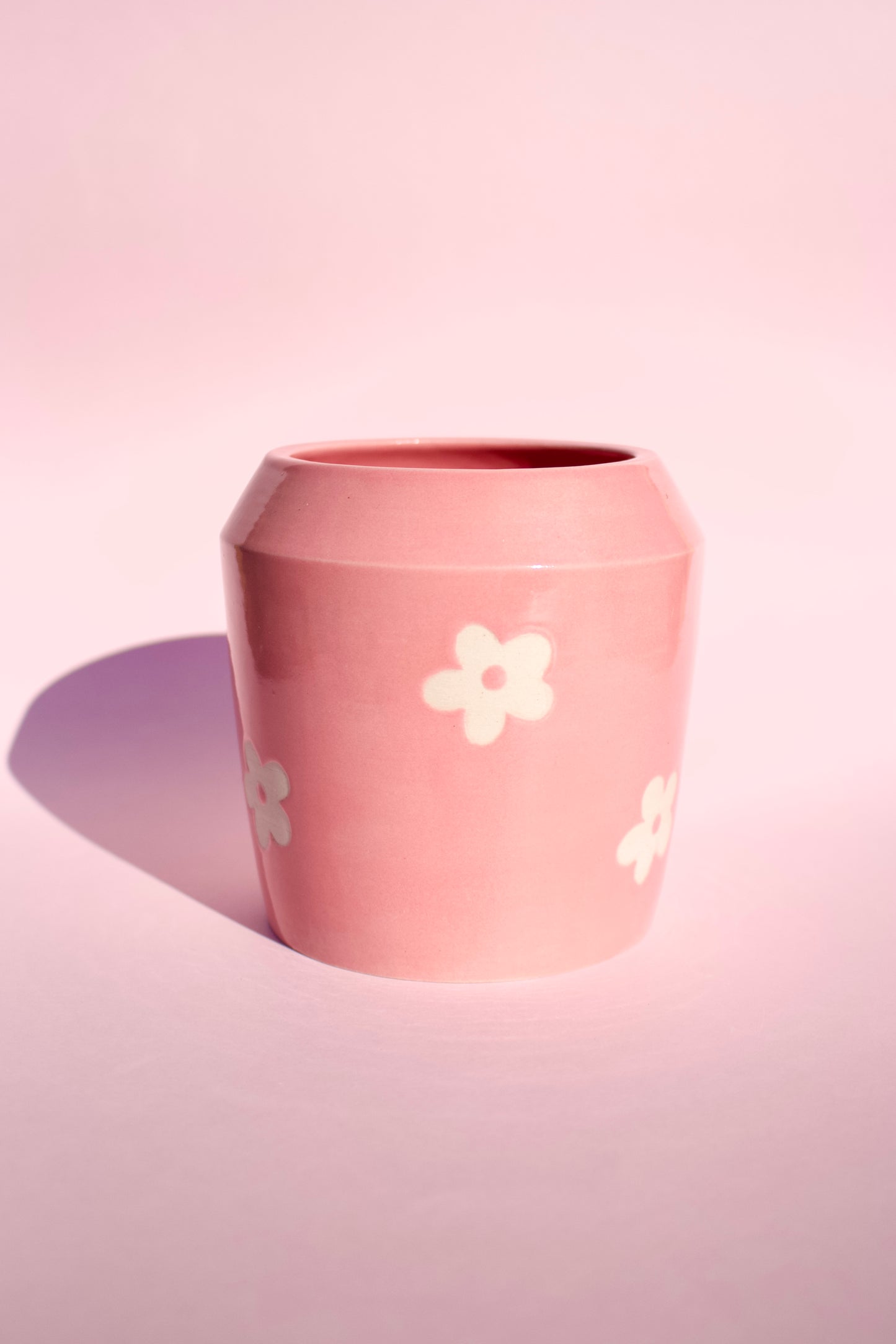 Pink Daisy Vase