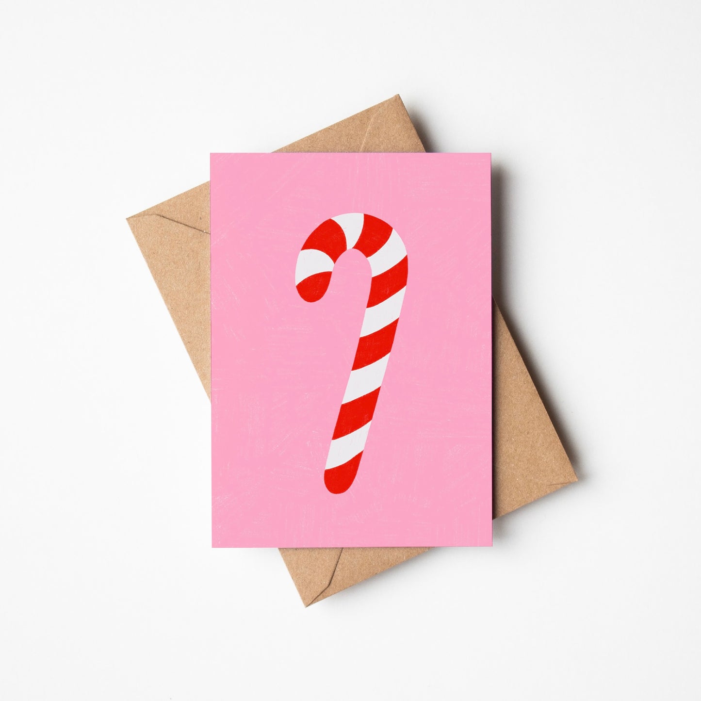 Candy Cane Greeting Card