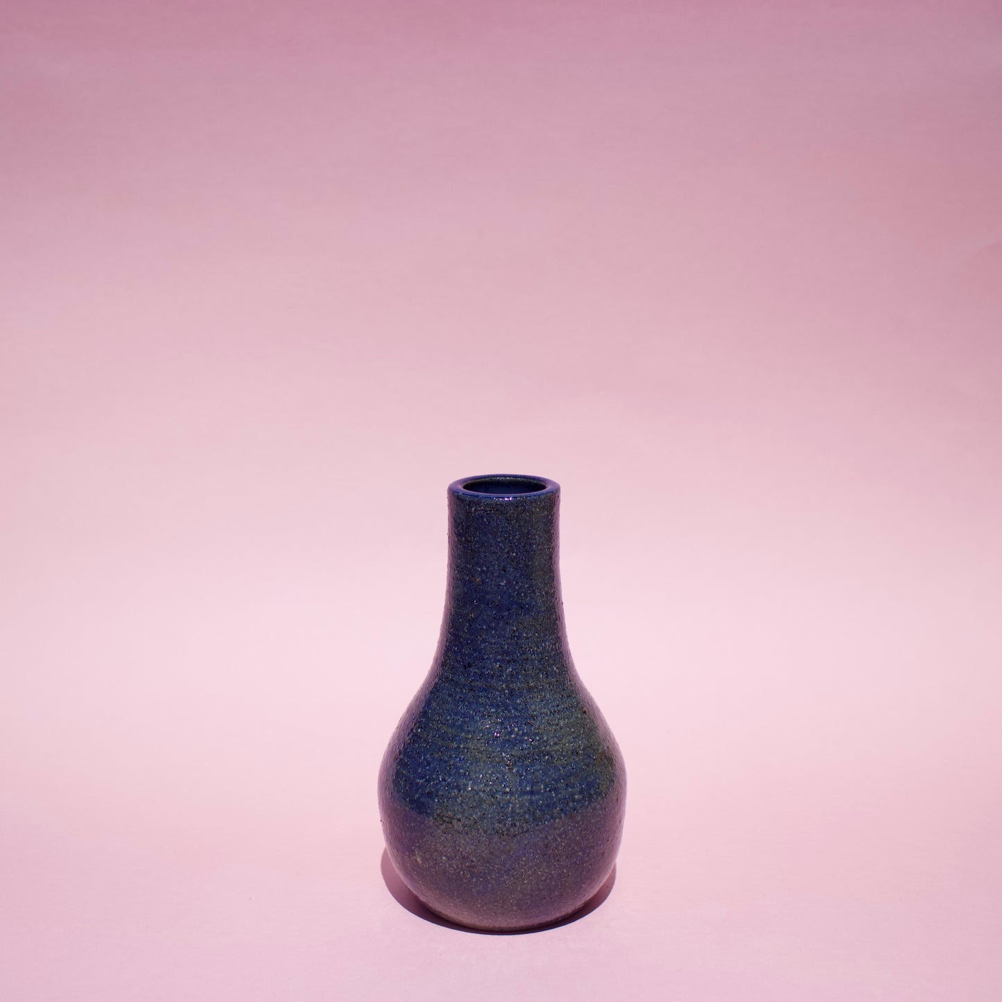 Blue Mini Bottle Vase