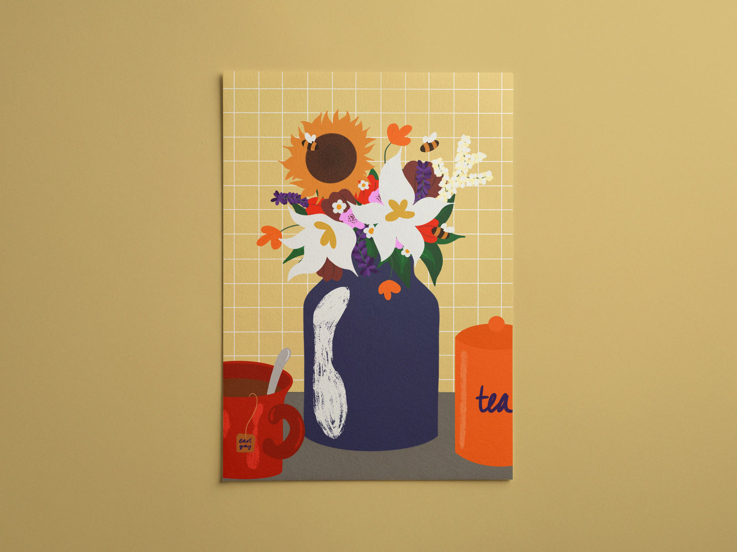 Tea On Sunday Art Print
