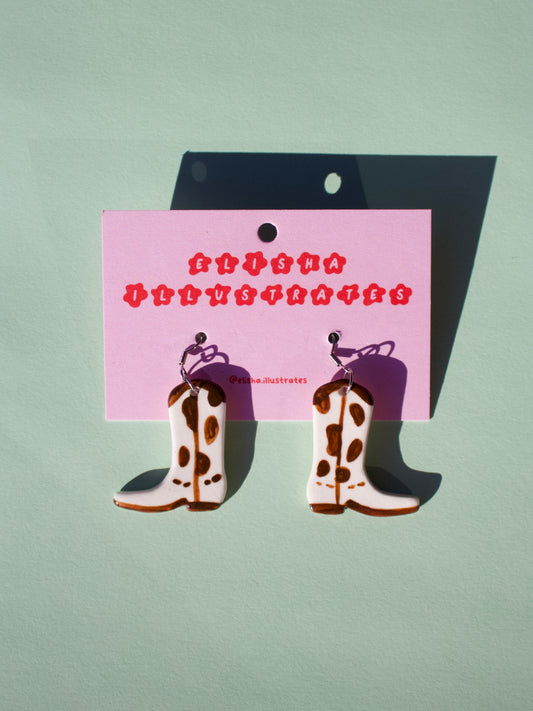 Cowboy Boot Earrings