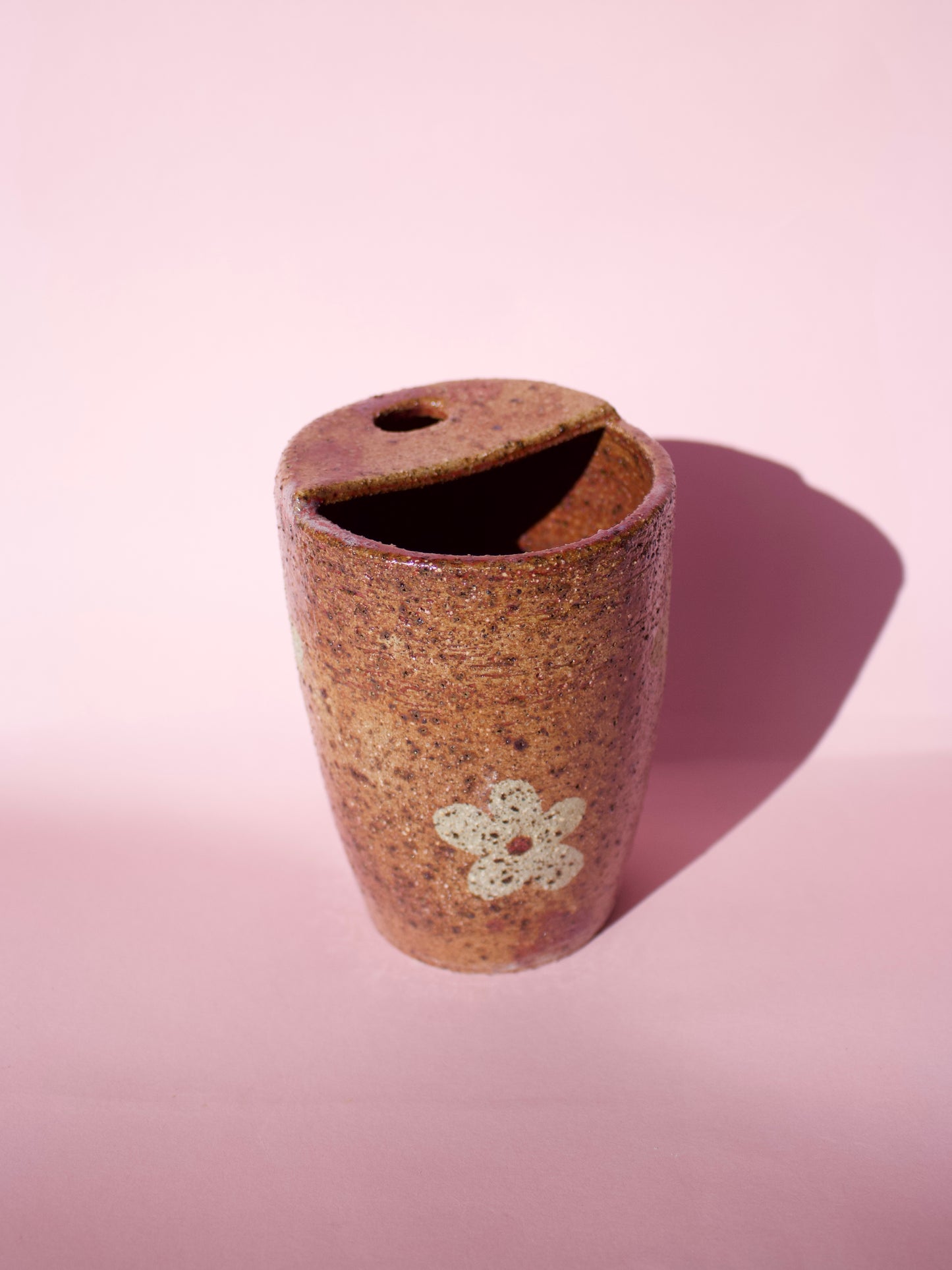 Grape Daisy Travel Mug
