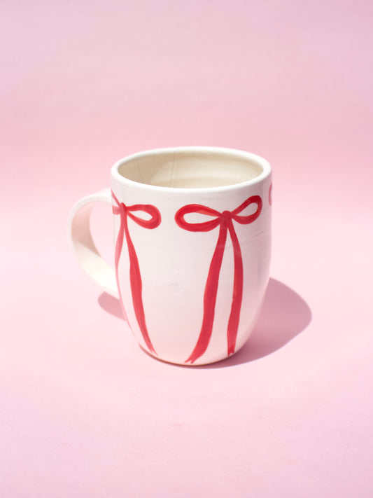 Red Bow Mug (SECOND)