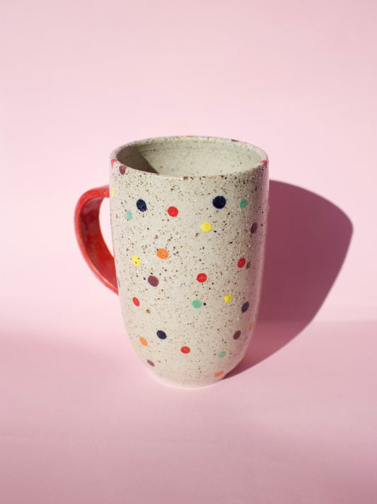 Red Confetti Mug