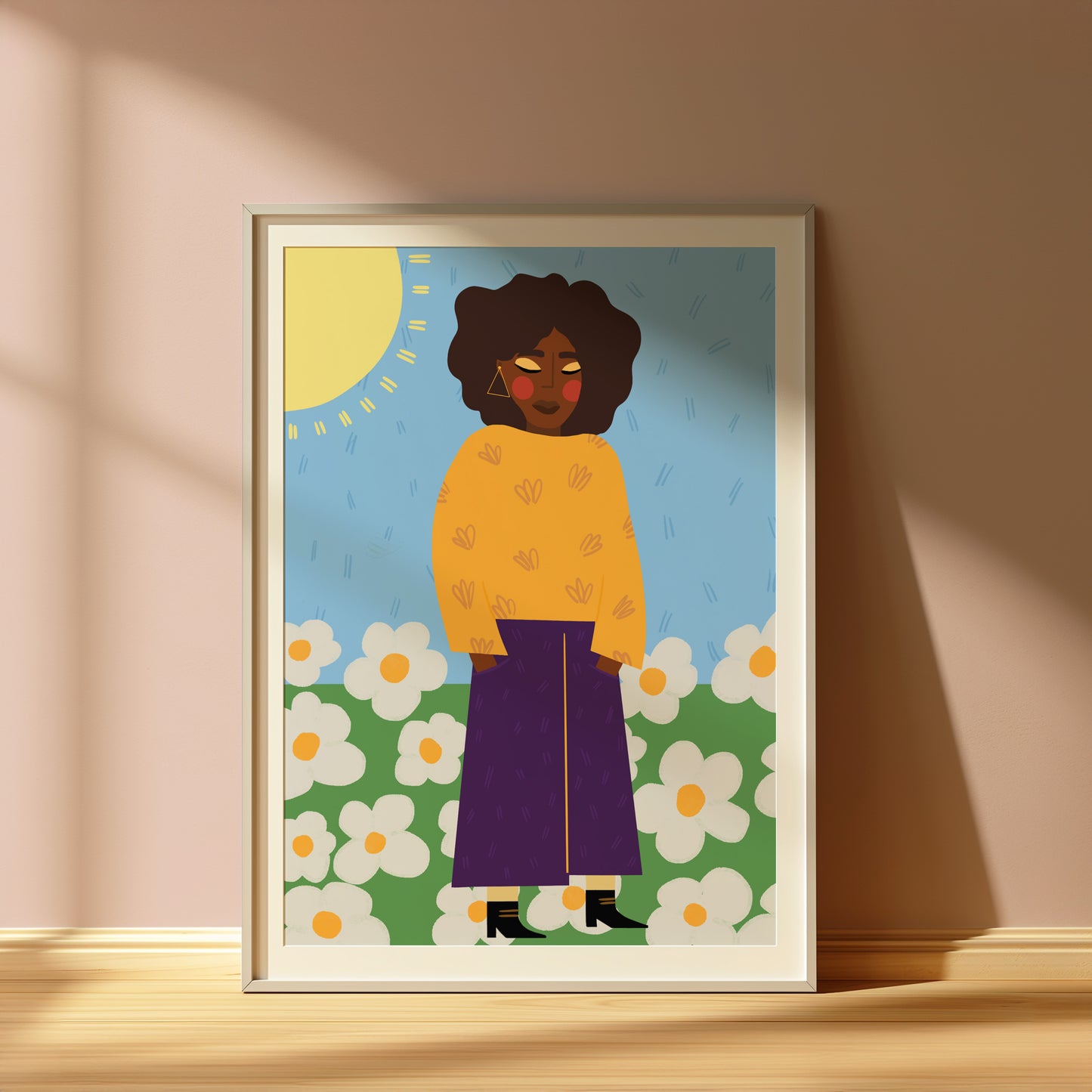 Daisy Art Print