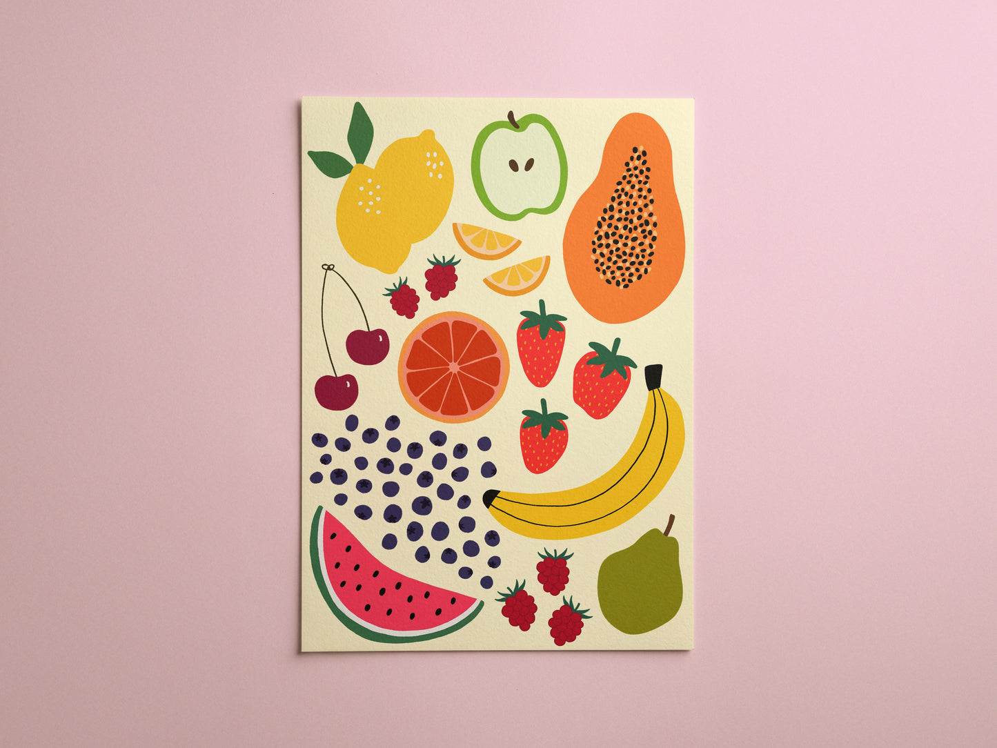 Fruit Salad Art Print