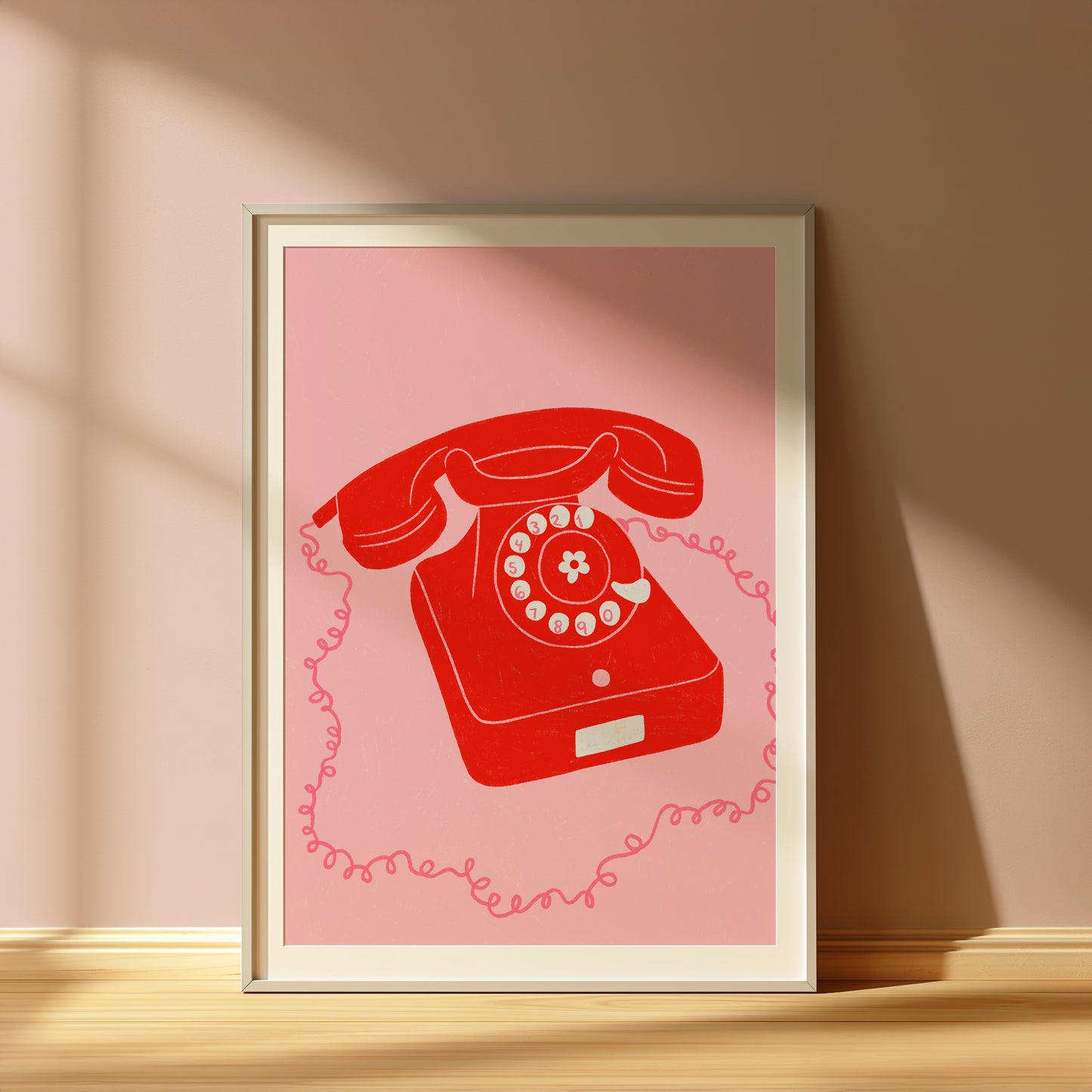 Call Me Art Print