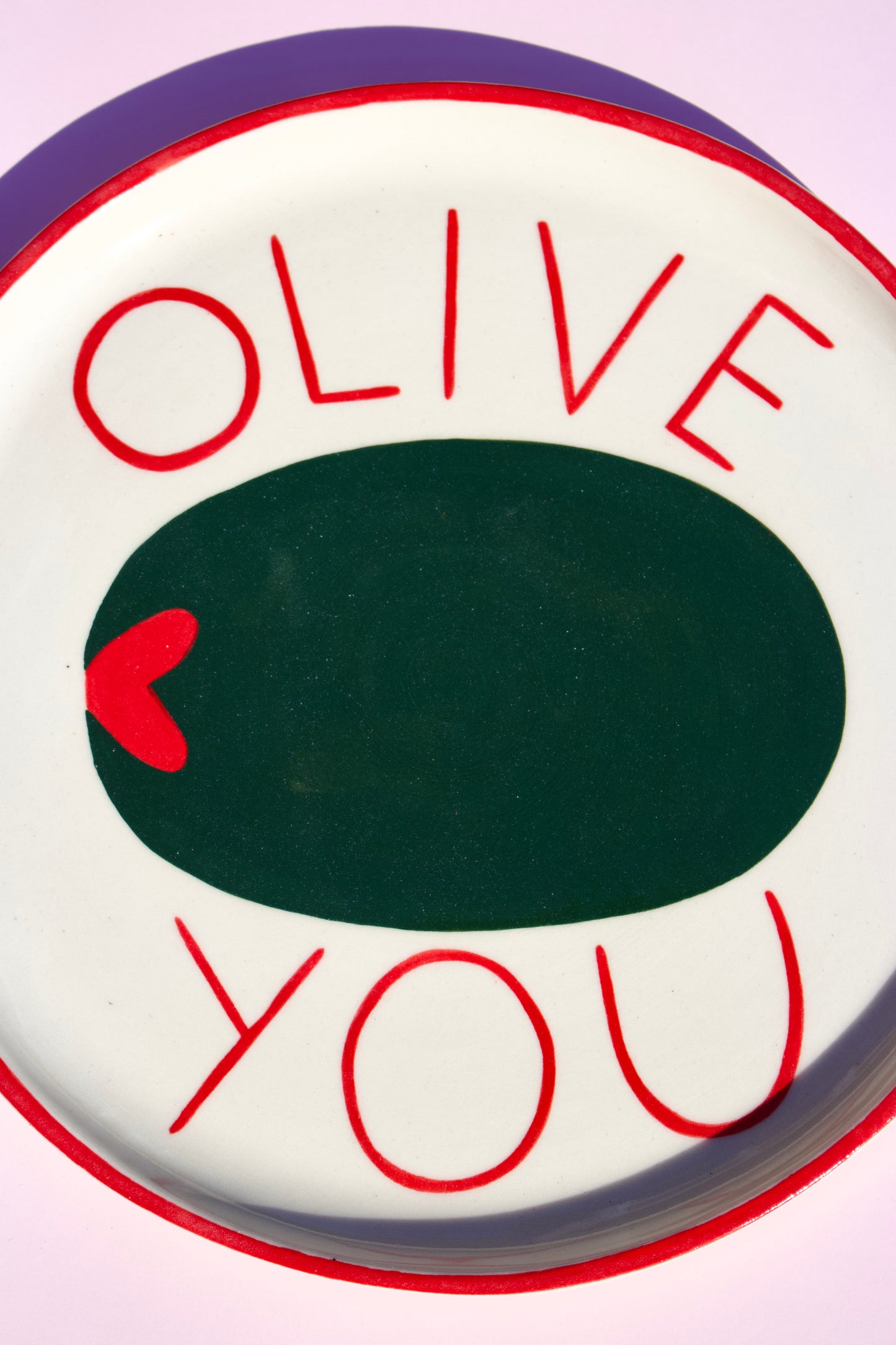 Olive You Plate