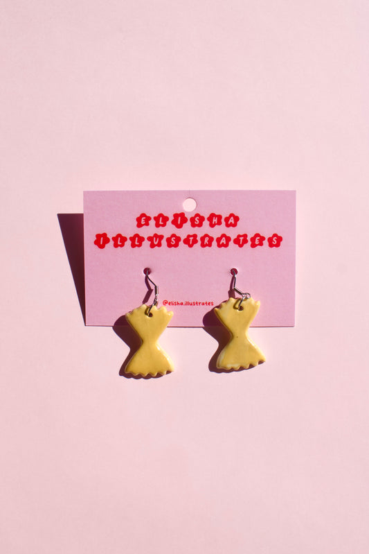 Pasta Earrings
