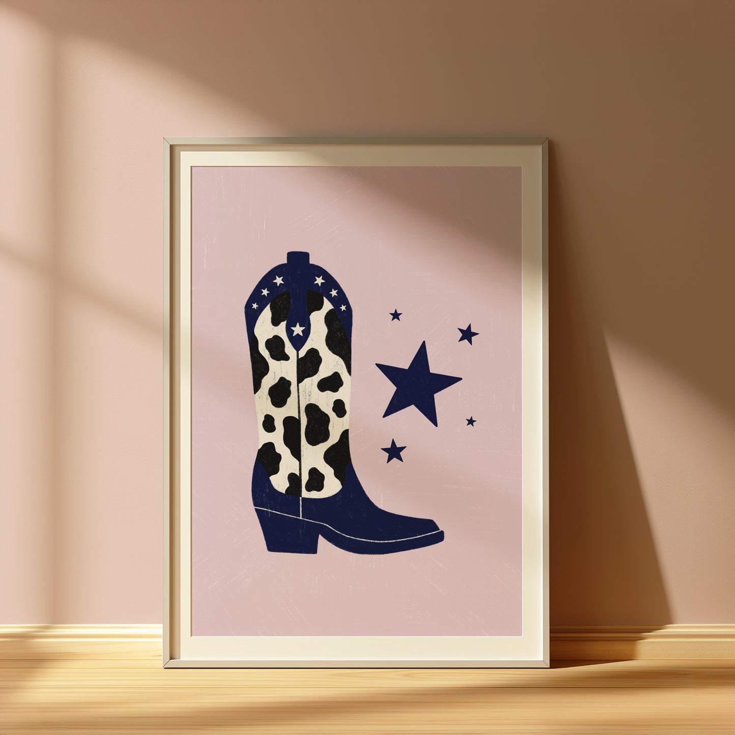 Cowboy Boot Art Print