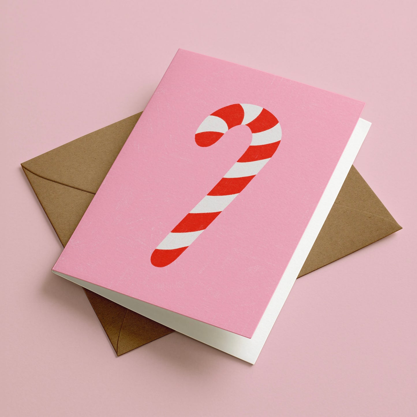 Candy Cane Greeting Card