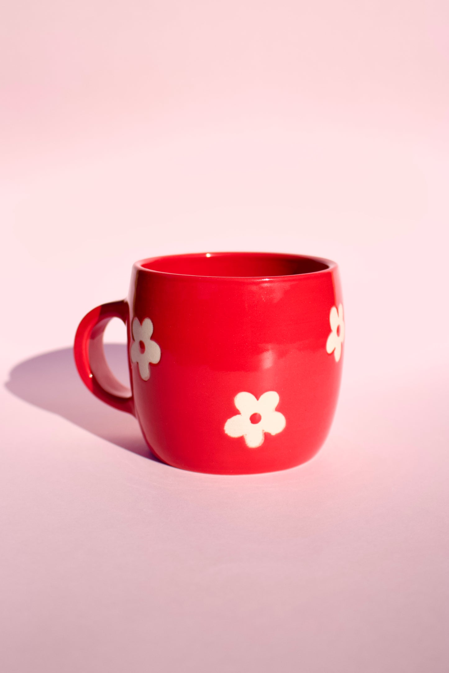 Red Daisy Mug