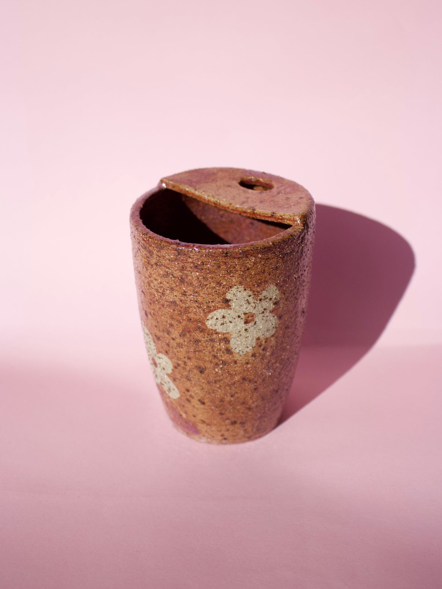 Grape Daisy Travel Mug