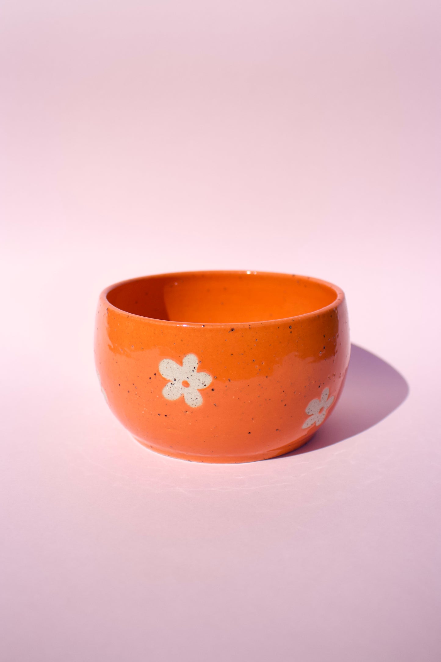 Orange Daisy Bowl