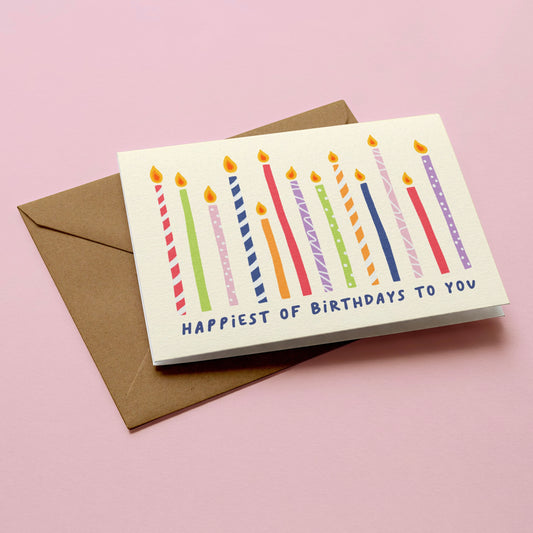 Happiest of Birthdays Greeting Card
