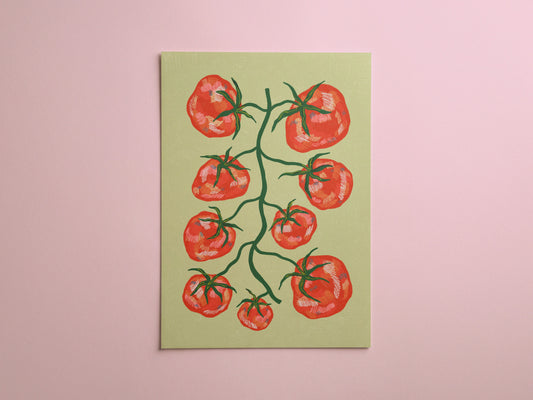 Tomato Art Print