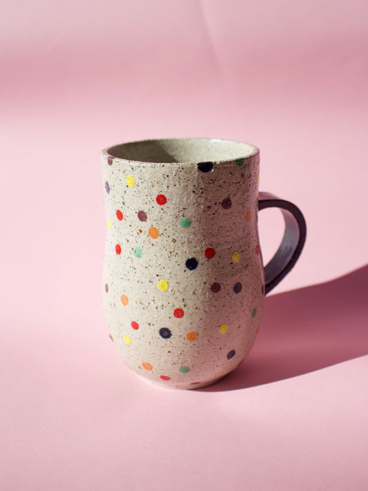Blue Confetti Mug