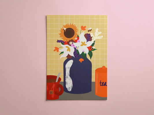 Tea On Sunday Art Print