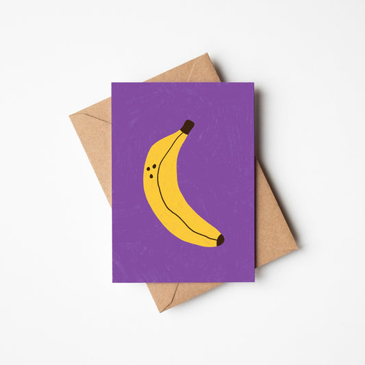 Banana Greeting Card