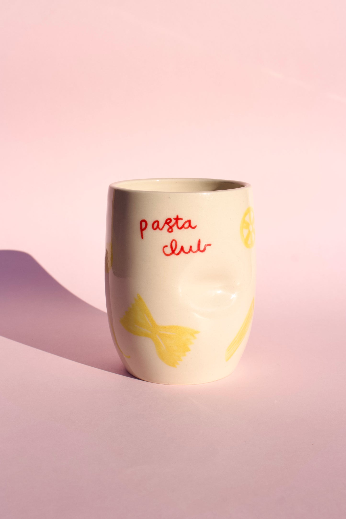Pasta Club Thumb Cup