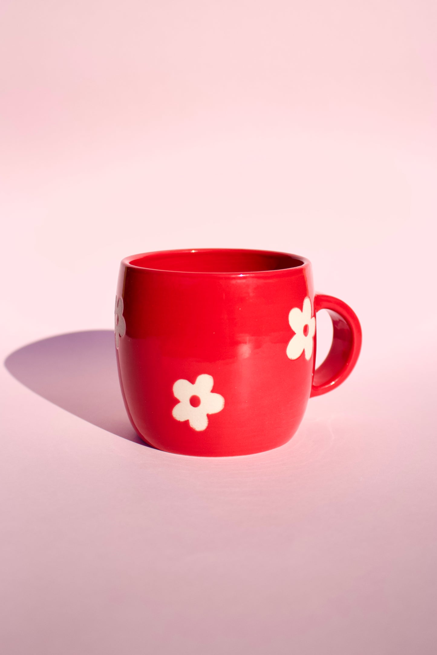 Red Daisy Mug