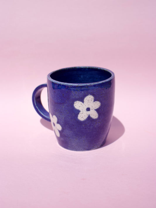 Blue Daisy Mug