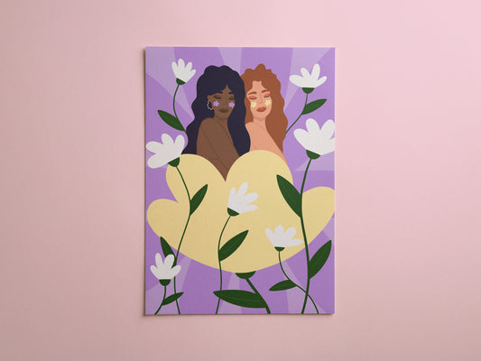 Bloom At Your Own Pace Art Print