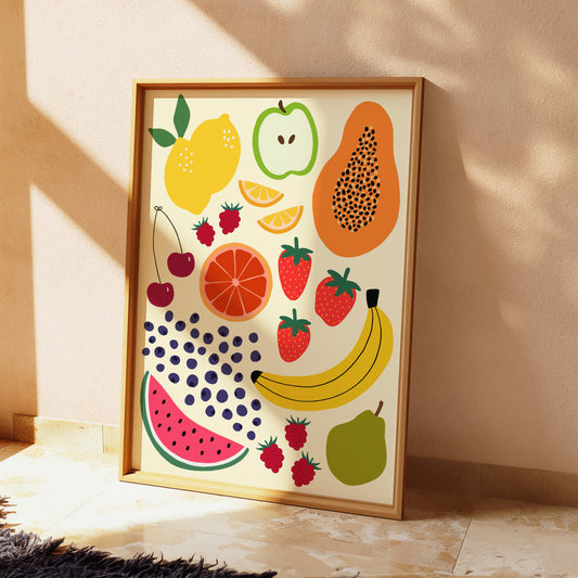 Fruit Salad Art Print