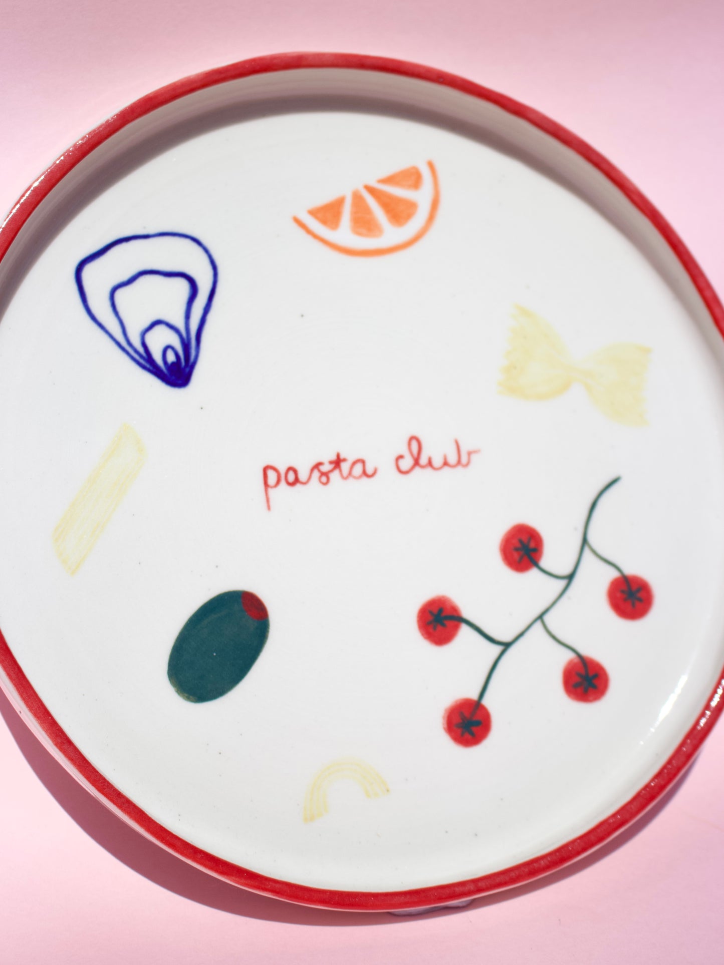 Pasta Club Dinner Plate