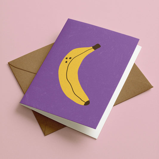 Banana Greeting Card
